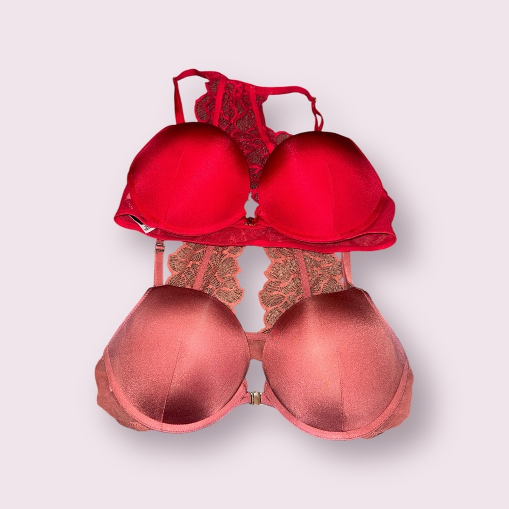 Adore Me Super Push-Up Bra Bundle (2 Bras) – Size 34C